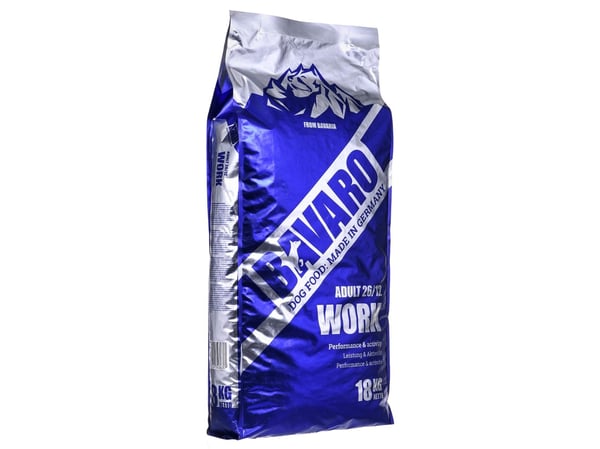 Josera BAVARO WORK ADULT 26/12 – 18KG, Adult, Grønnsaker, 15 kg