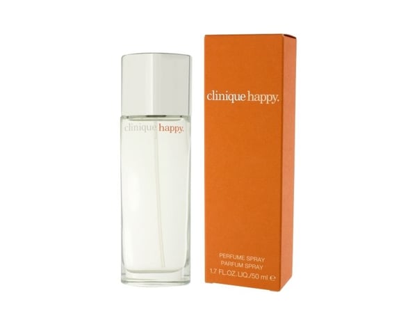 Clinique Happy, Naisten, 50 ml, Ei uudelleentäytettävä pullo, Pullo, Alcohol denat., fragrance (parfum), water\aqua\eau, hydroxycitronellal, limone...