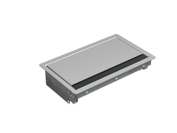 Bachmann CONI short - Utgångshölje - silvergrå, RAL 9006