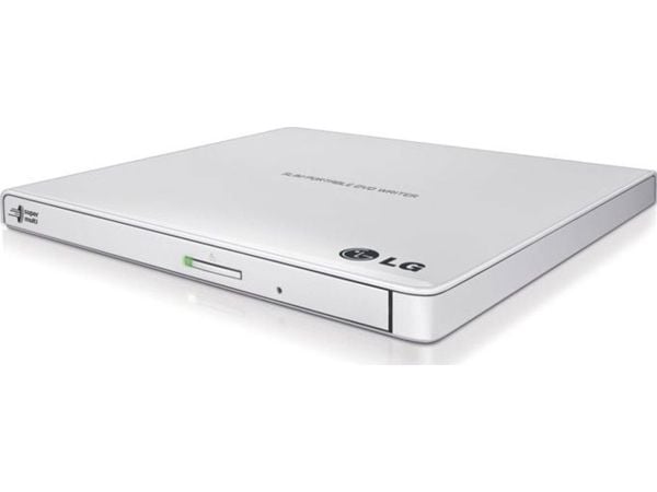 Hitachi-LG Data Storage GP60NW60 - Platestasjon - DVD±RW (±R DL) / DVD-RAM - 8x - USB 2.0 - ekstern