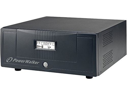 PowerWalker Inverter 700 PSW - UPS - AC 230 V - 500 watt - 700 VA - utgangskontakter: 1 - svart
