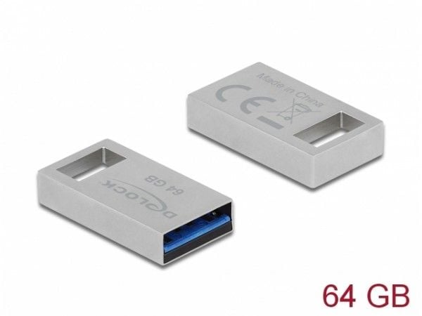 Delock - USB-flashstasjon - 64 GB - USB 3.2 Gen 1