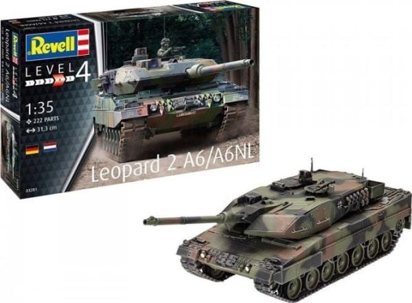 Revellin muovimalli Leopard 2A6/A6NL (GXP-688627)