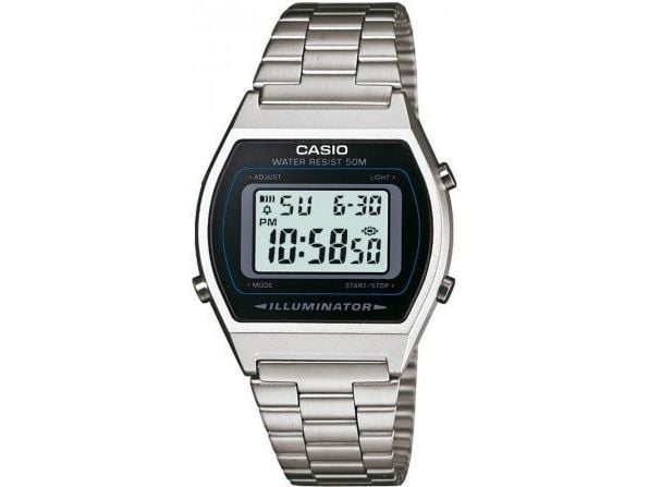 Casio B640WD-1AVEF, Vanntett, Elektronisk