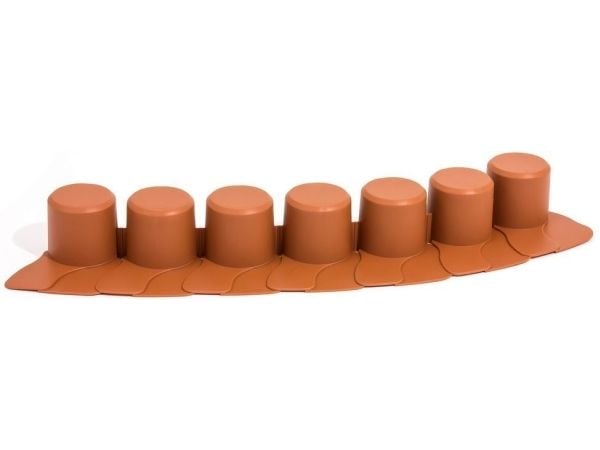 Prosperplast Palisade hageterrakotta 6 cm x 4,05 m (IPAL7-R624)