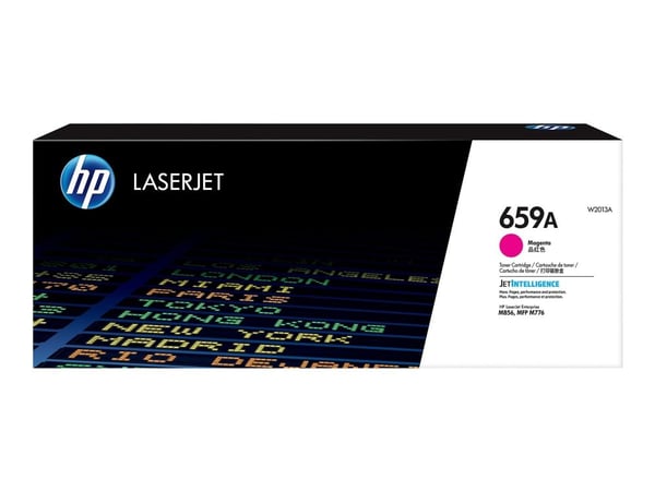 HP LaserJet 659A alkuperäinen magenta -värikasetti, 13000 sivua, Magenta, 1 kpl