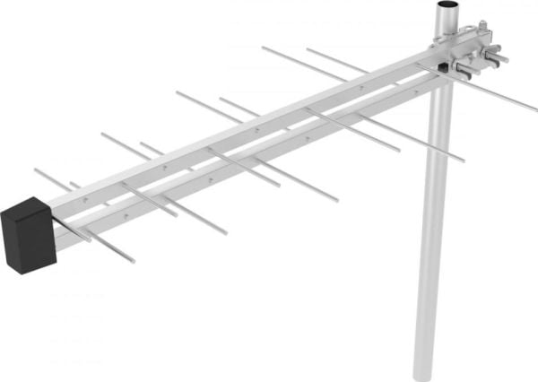 Sencor SDA-612, Utomhus, Grå, 470 - 790 MHz, 10 dBi, Horisontell polarisering, 80000 m