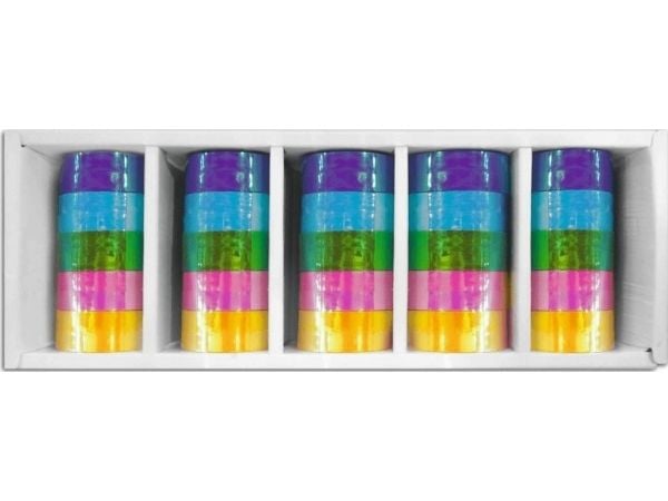 Narcissus washi tape Neon (25 stk) NARCISSUS