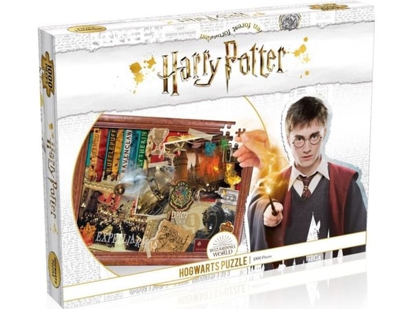 HARRY POTTER 1000 det. palapeli "Harry Potter Tylypahka", 1000 det.