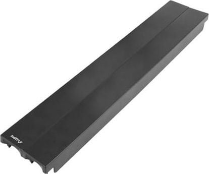 Lanberg - Rackblankingspanel - RAL 9004, svart - 2U - 19"