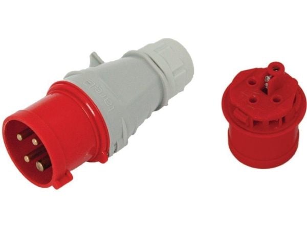 Tarel Kannettava eristyspistoke 3P+N+Z ruuviliittimet 32A 400V 5P IP44 (107)