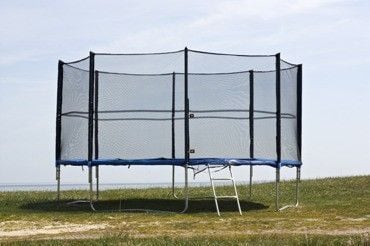 Funfit puutarhatrampoliini ulkoverkolla 10FT 312 cm