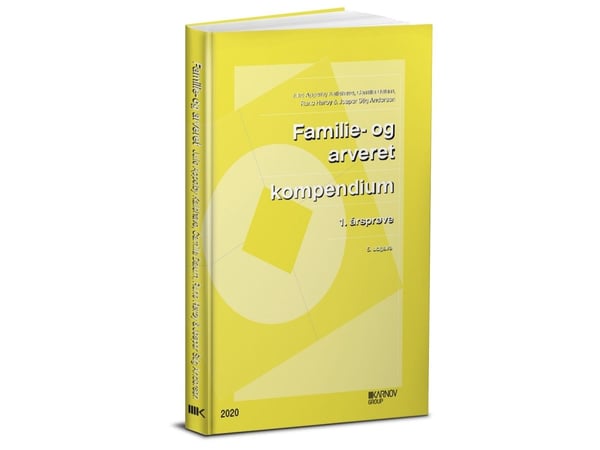 Familie- og arverett, 1. avla°sning | Språk: Dansk