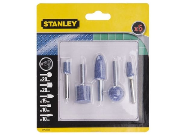 Stanley STA30000-XJ, Sliphjul, Sten, Varje varumärke, Blå, 2 cm, 5 styck