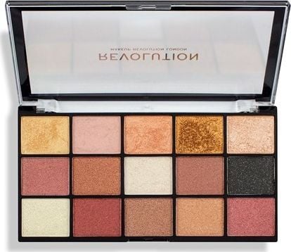 Makeup Revolution Reloaded Affection Eyeshadow Palette 15 Shades 16.5g