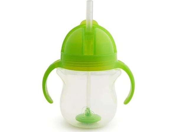 MUNCHKIN drikkekopp med sugerør med halm Click Lock Tip & Sip 207 ml 4m+ 011888