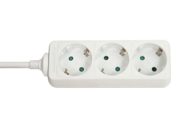 Lindy 73100, Sisätila, Tyyppi F, Valkoinen, 3 AC-pistorasia(a)