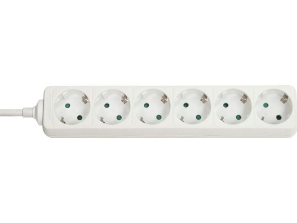 Lindy 73102, Sisätila, Tyyppi F, Valkoinen, 6 AC-pistorasia(a), 3500 W, -4 - 40 °C