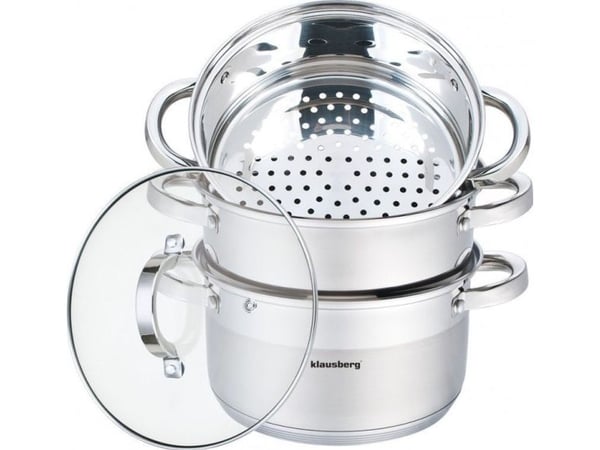 Klausberg gryte for dampkoking 22 cm (KB-7142)