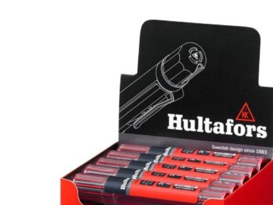 Dybhulsmarkør dry refill - Pakke med 10 grafit stifter , Hultafors 650110