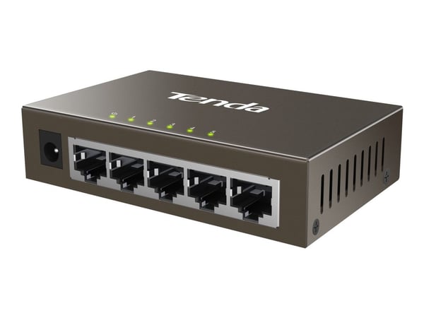 Tenda TEG1005D - Switch - ohanterad - 5 x 10/100/1000 - skrivbordsmodell