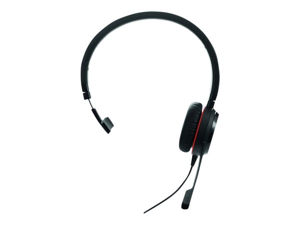 Jabra Evolve 30 II UC Mono - Hodesett - on-ear - kablet - USB, 3,5 mm jakk