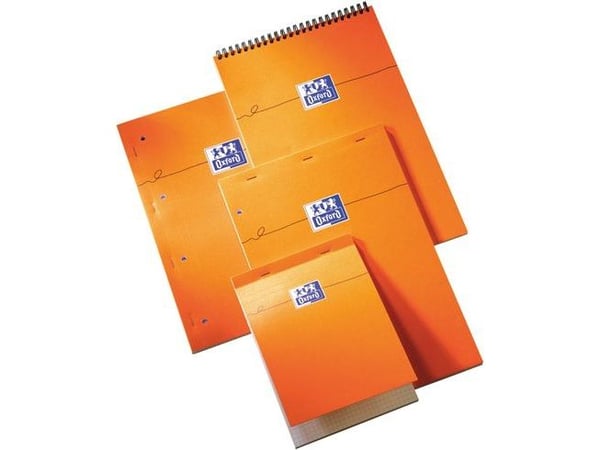 Oxford 100106276, Monokromatisk, Orange, Mat, 80 g/m², Universel