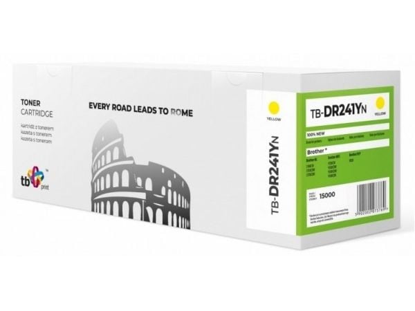Tb-tulostusrumpu Brother DR241 TB-DR241YN YE 100% uusi