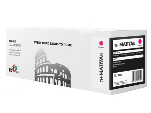Toner til laserskriver TB Print TH-MA117AN, rosa