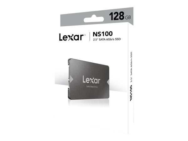 Lexar NS100 - SSD - 128 GB - intern - 2.5" - SATA 6Gb/s