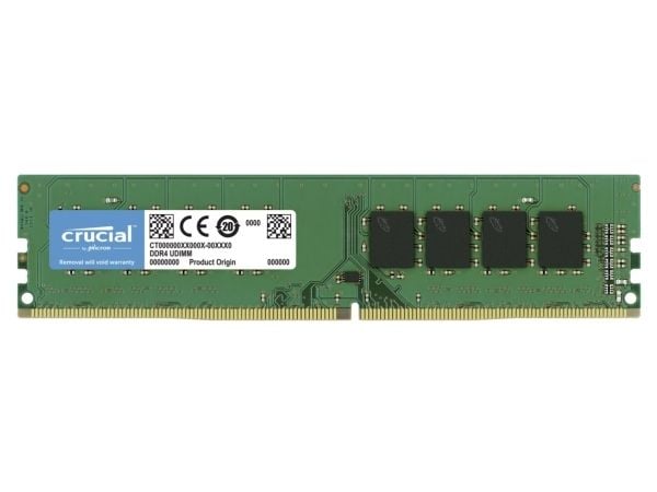 Crucial Classic - DDR4 - modul - 8 GB - DIMM 288-pin - 3200 MT/s / PC4-25600 - CL22 - 1.2 V - ikke-bufret - ikke-ECC