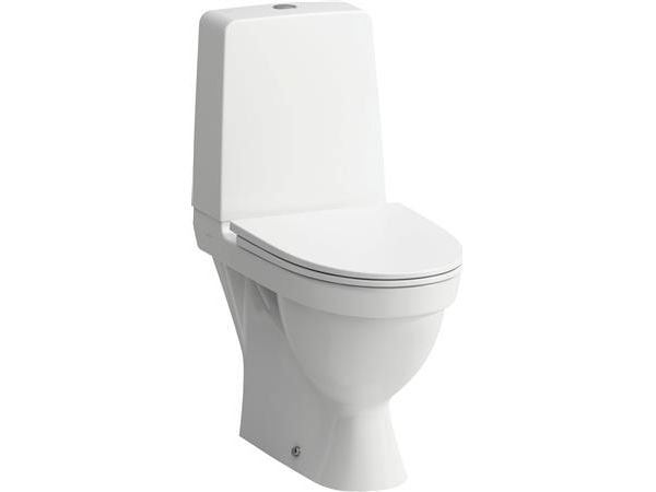 LAUFEN KOMPAS Rimless WC avoin P-lukko, valkoinen