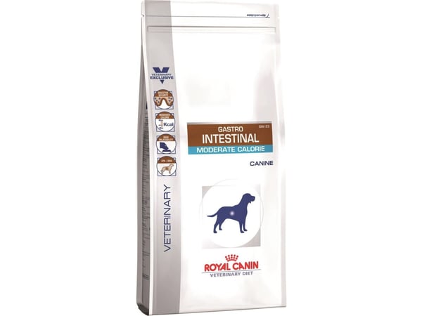Royal Canin Gastro Intestinal Moderate Calorie, Voksen, Fjærfe, Ris, 2 kg