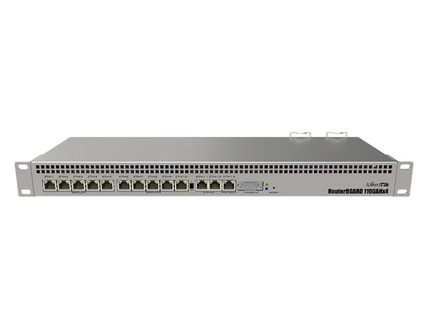Mikrotik RB1100AHx4, Ethernet WAN, Gigabit Ethernet, Aluminium