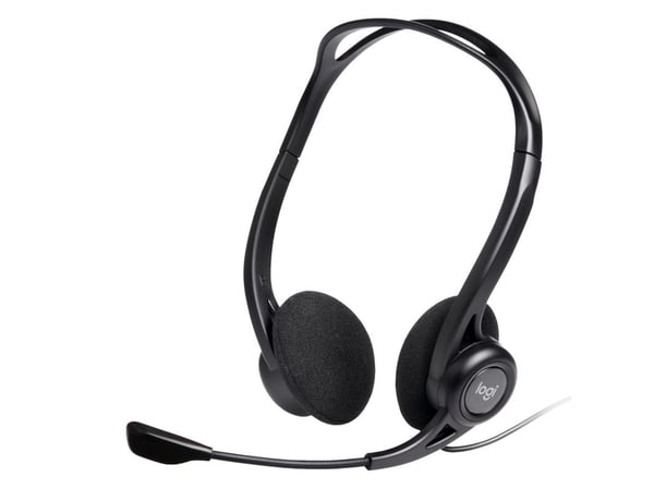Logitech PC Headset 960 USB - Headset - på øret - kabling