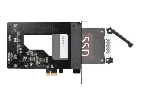 ICY Dock ToughArmor MB839SP-B - Bevegelig lagerrack - 2.5" - SATA 6Gb/s - PCIe 2.0 x1 - svart