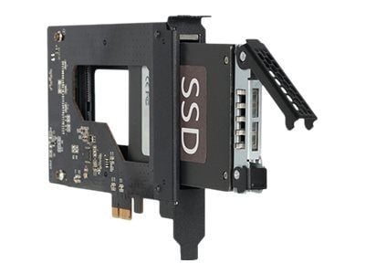 ICY Dock ToughArmor MB839SP-B - Bevegelig lagerrack - 2.5" - SATA 6Gb/s - PCIe 2.0 x1 - svart
