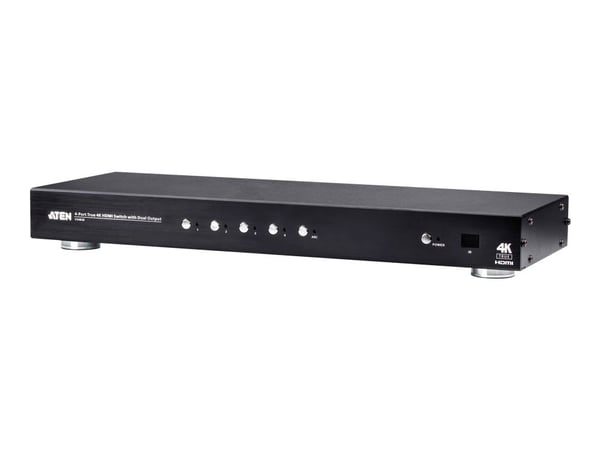 ATEN VS482B - Video/audio switch - 4 x HDMI - stasjonær, rackmonterbar