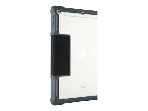 STM dux plus C EDU (iPad 5/6th Gen) - Black w/ Apple Pencil and Logitech Crayon holder