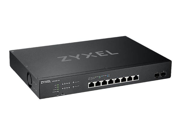 Zyxel XS1930-10 - Switch - smart - 8 x 100/1000/2.5G/5G/10GBase-T + 2 x 10 Gigabit SFP+ - rackmonterbar