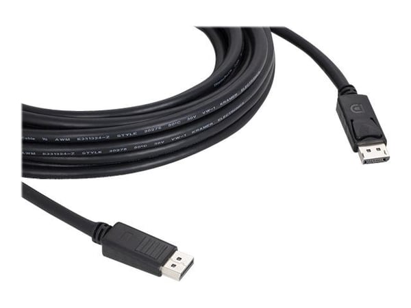 Kramer C-DP-6 - DisplayPort kaapeli - DisplayPort (han) haspet til DisplayPort (han) haspet - DisplayPort 1.2 - 1.8 m - 4K tuki - lajittelu - lajit... Kramer C-DP-6 - DisplayPort kaapeli - DisplayPort (han) haspet til DisplayPort (han) haspet - DisplayPort 1.2 - 1.8 m - 4K tuki - lajittelu - lajit...
