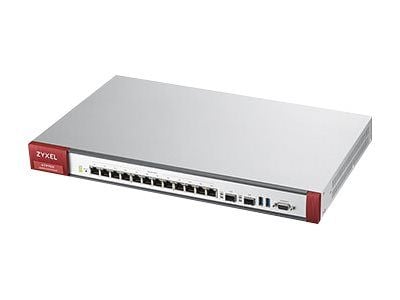 Zyxel ZyWALL ATP700 - Sikkerhetsapparat - med 1-års Gold Security Pack - 12 porter - 1GbE - H.323, SIP - 1U - skystyring - rackmonterbar