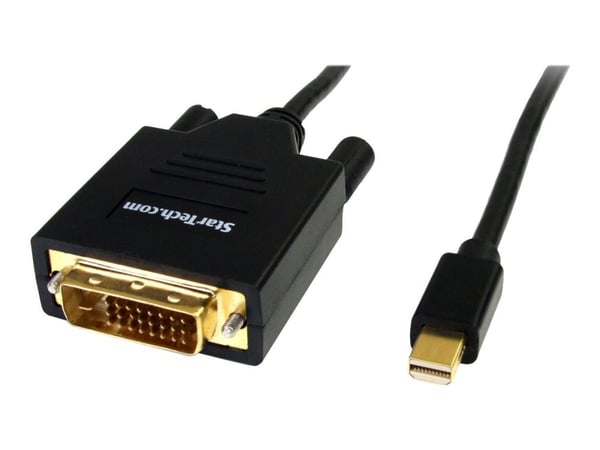 StarTech 6 ft Mini DisplayPort to DVI Cable - M/M - MDP to DVI Cable - MiniDP to DVI - Mini DP to DVI Converter (MDP2DVIMM6) - DisplayPort-kabel - ...