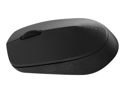 Rapoo M100 Silent, Molempikätinen, Optinen, RF Wireless + Bluetooth, 1000 DPI, Harmaa