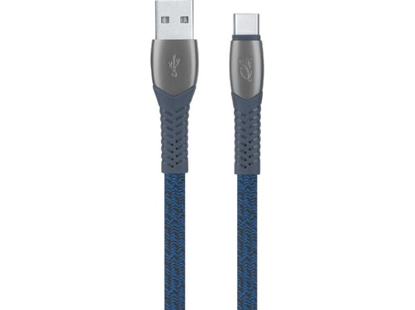 Rivacase PS6102 BL12, 1,2 m, USB C, USB A, USB 2.0, 480 Mbit/s, sininen