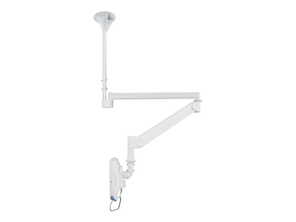 Neomounts FPMA-HAC100HC - Fäste - fullständig rörelse - för LCD-display - medicinsk - vit - skärmstorlek: 10"-32" - takmonterbar