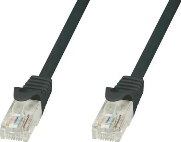 Techly TechlyPro Verkkojohto RJ45 Cat5e UTP CCA 1.5m musta