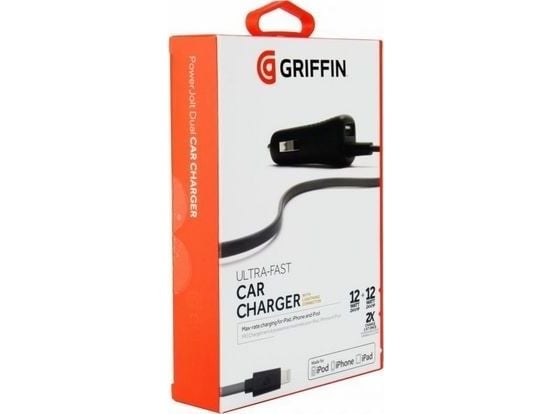 Griffin PowerJolt dobbel lader i ett stykke 1x USB-A 2,4 A (12825)