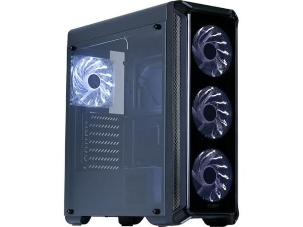 Zalman i3 Edge - Mid tower - ATX - sidepanel med vindu (akryl) - ingen strømforsyning (ATX) - USB/lyd