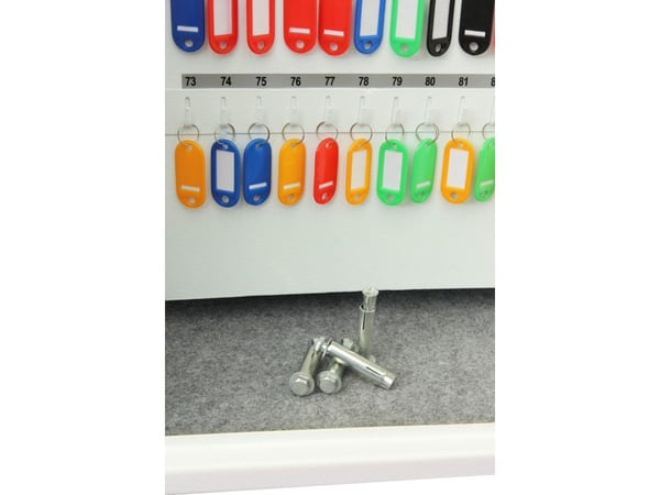 Phoenix Safe Co. KS0032E, Väggsafe, vitt, elektroniskt, 7,5 L, stål, vägg